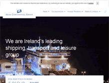 Tablet Screenshot of icg.ie