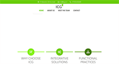 Desktop Screenshot of icg.co.il