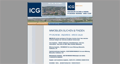 Desktop Screenshot of icg.de