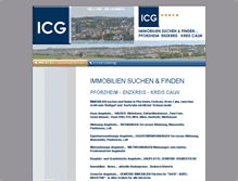 Tablet Screenshot of icg.de